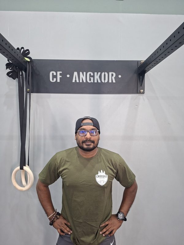Nirash, coach at CrossFit Angkor