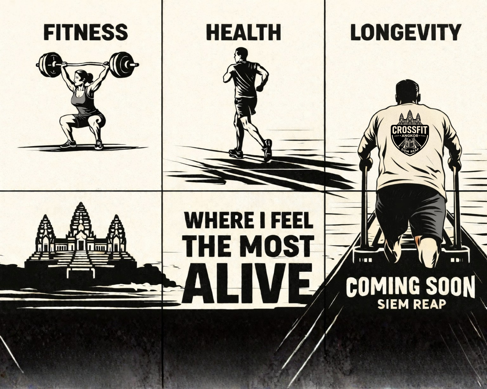 CrossFit Angkor brand style